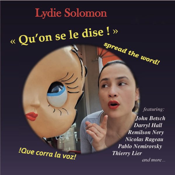 Qu-on-se-le-Dise-Lydie-SolomonAlbum CD Qu'on se le Dise ! Lydie Solomon 2024